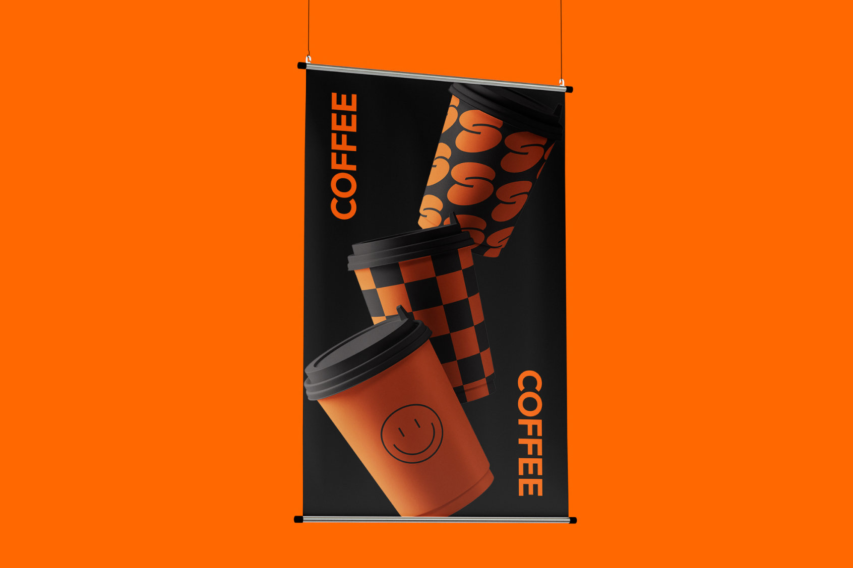 Pitstop banner coffee