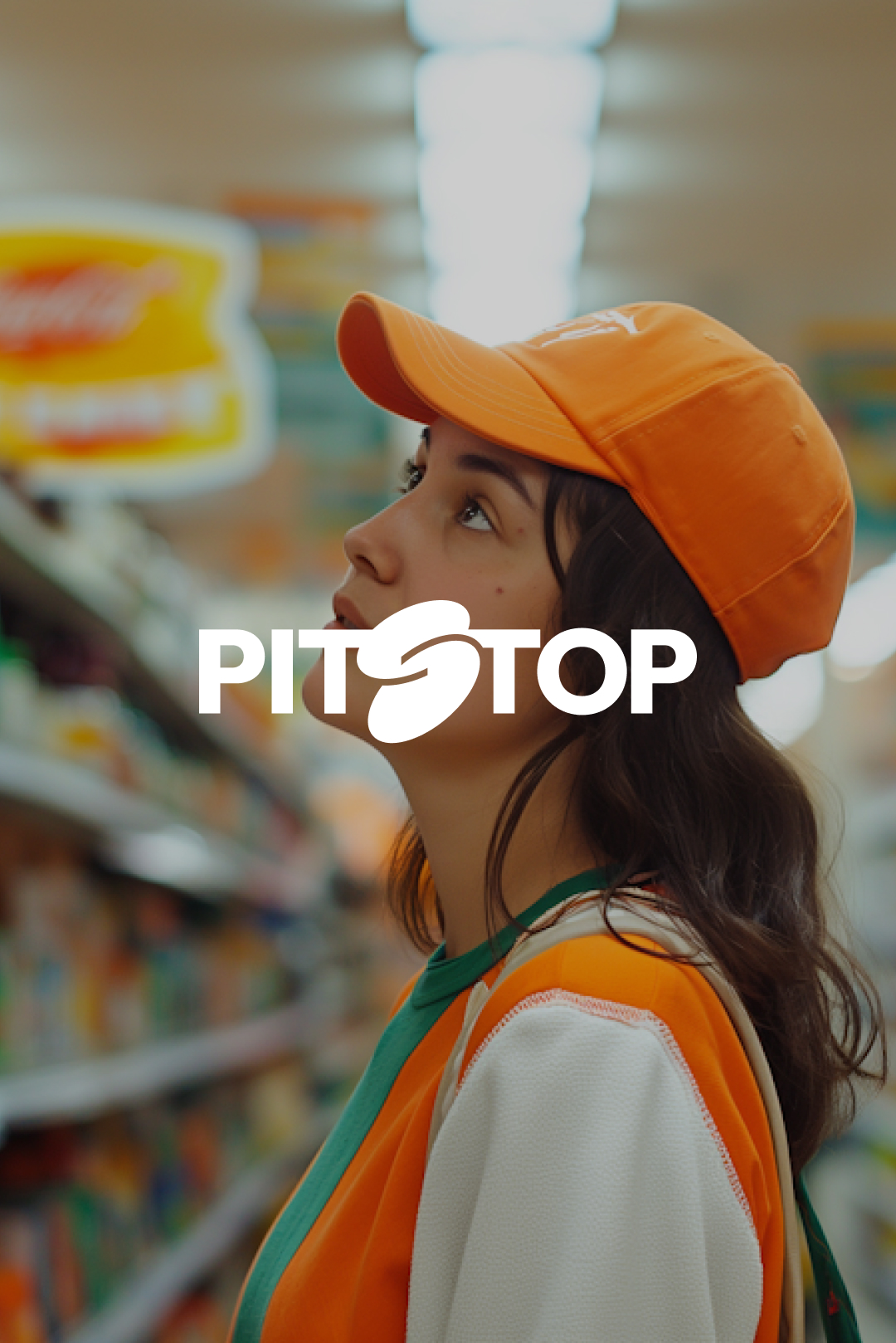 Pitstop Minimarket brand identity