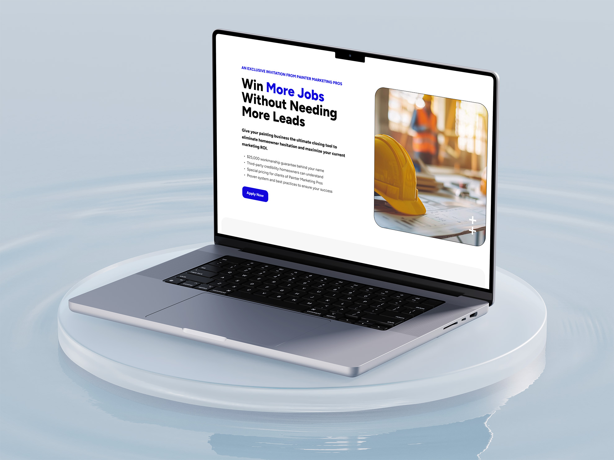 TGCL web MacBook
